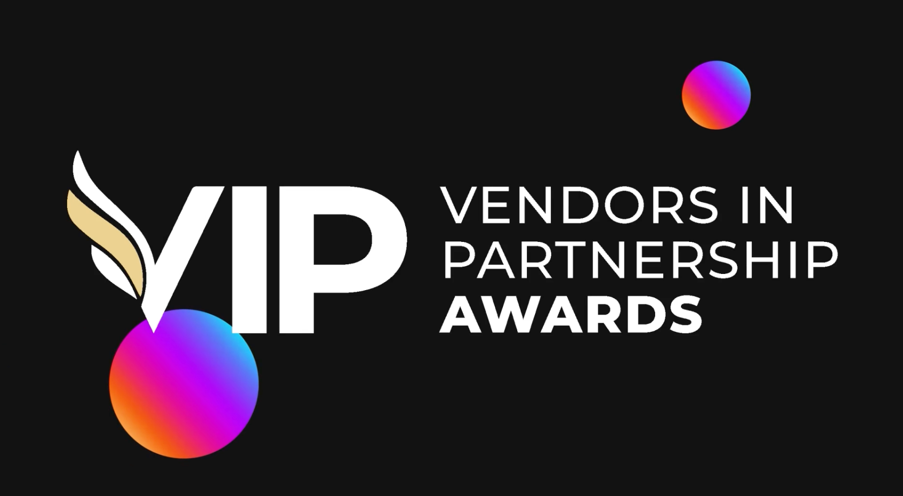 Load video: Get ready for the Vendors in Partnership awards.